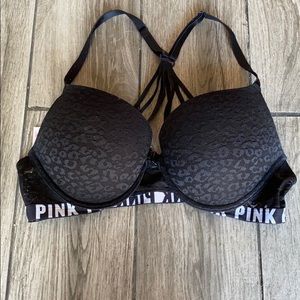 ✨Pink Victoria Secret push up bra
